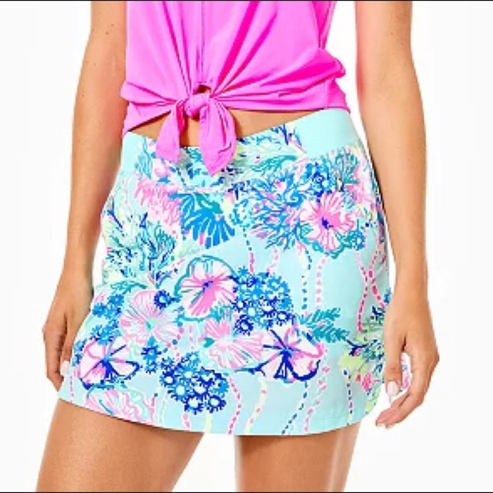 NWT XL Lilly Pulitzer Luxletic Run Around Skort